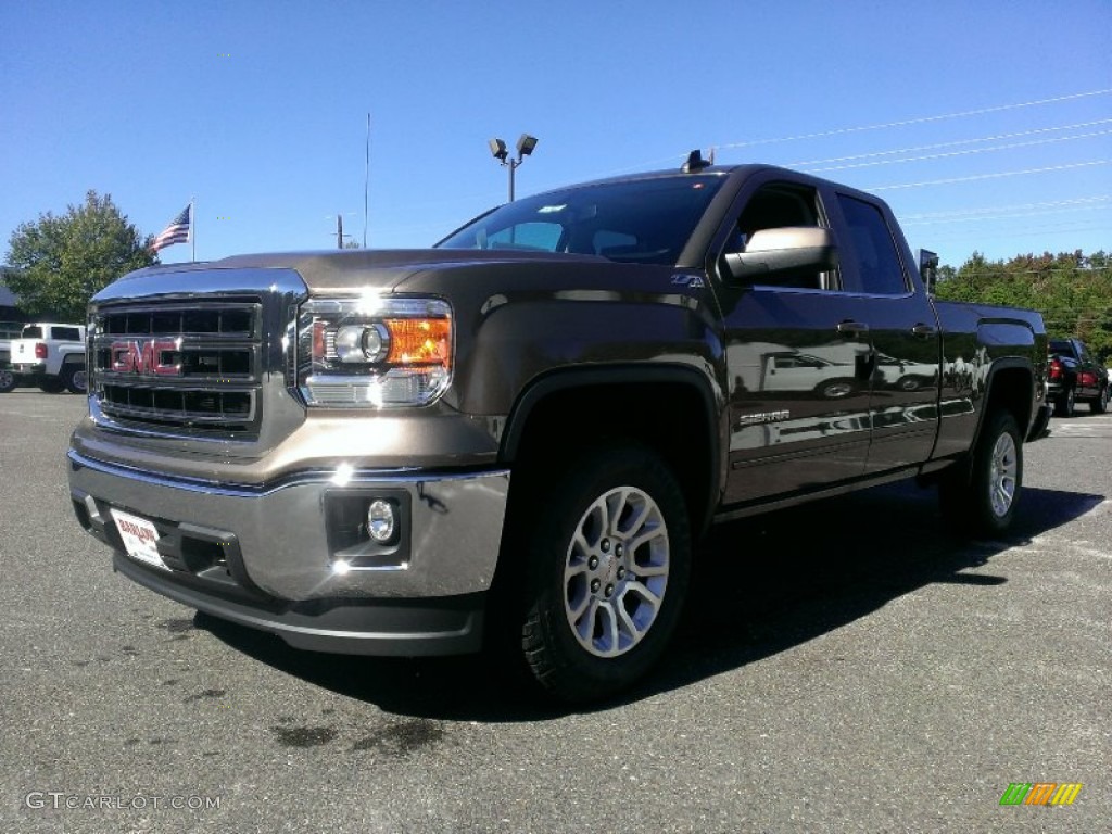 2015 Bronze Alloy Metallic GMC Sierra 1500 SLE Double Cab 4x4 97697574