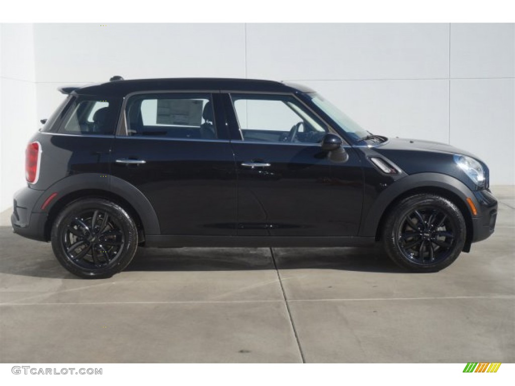 Absolute Black Metallic 2015 Mini Countryman Cooper S Exterior Photo #97721568