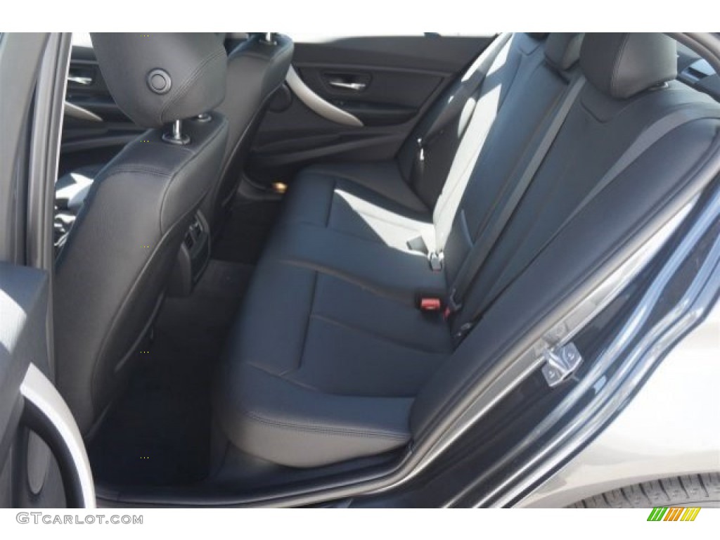 2015 3 Series 320i Sedan - Mineral Grey Metallic / Black photo #5