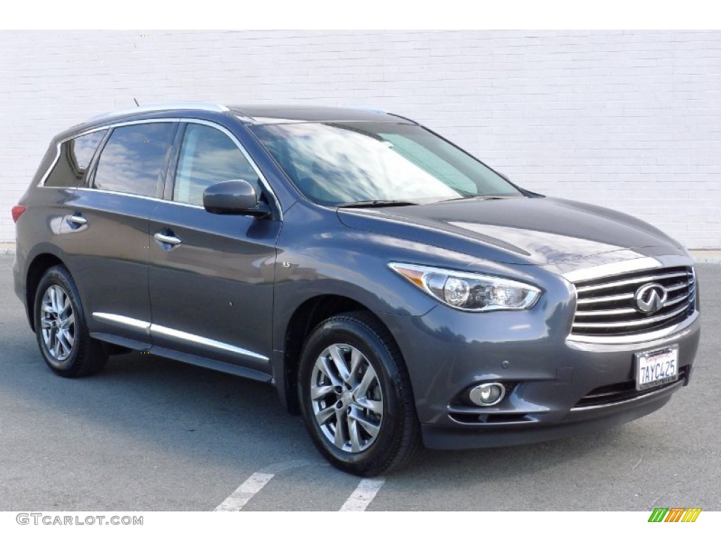2014 QX60 3.5 AWD - Diamond Slate / Graphite photo #1