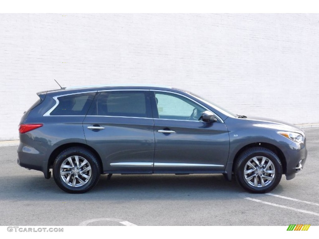 2014 QX60 3.5 AWD - Diamond Slate / Graphite photo #9