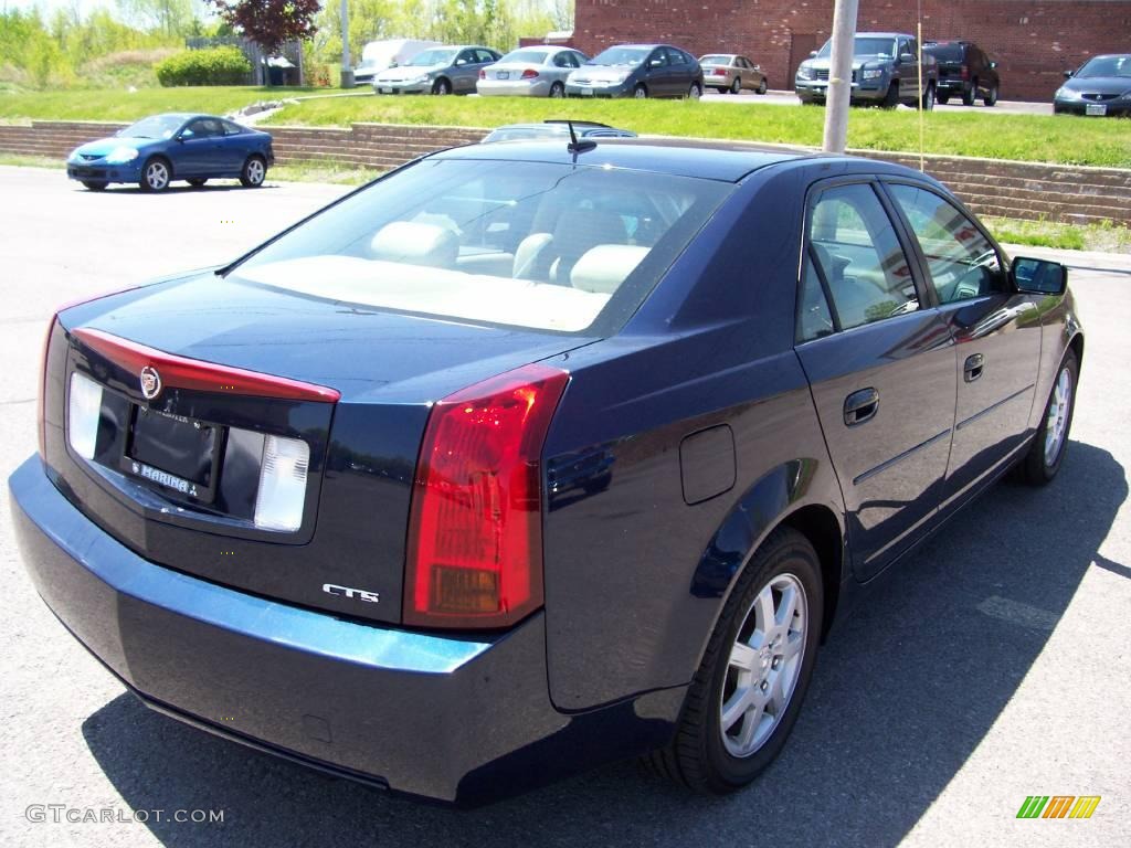 2005 CTS Sedan - Blue Chip / Light Neutral photo #12