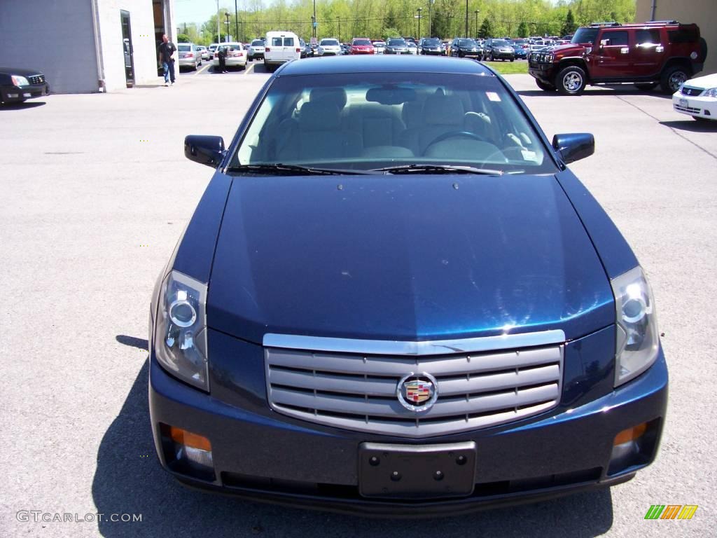 2005 CTS Sedan - Blue Chip / Light Neutral photo #15