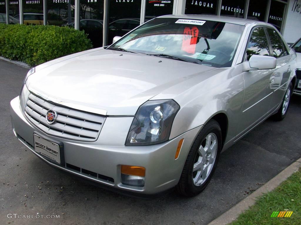 2005 CTS Sedan - Light Platinum / Ebony photo #1