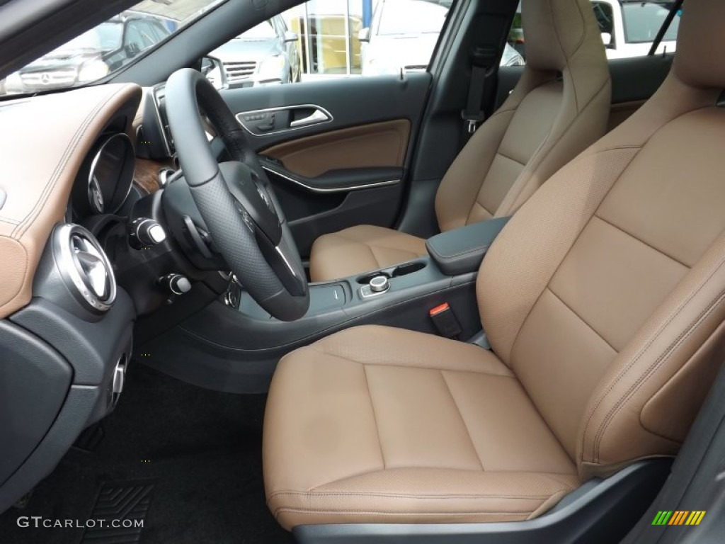 Brown Interior 2015 Mercedes-Benz GLA 250 4Matic Photo #97724142