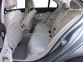 2015 Mercedes-Benz C Silk Beige/Black Interior Rear Seat Photo