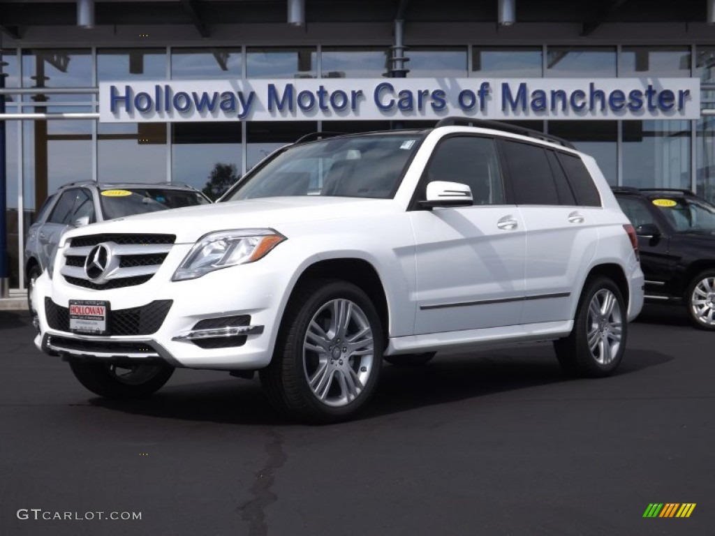 2015 GLK 350 4Matic - Polar White / Black photo #1