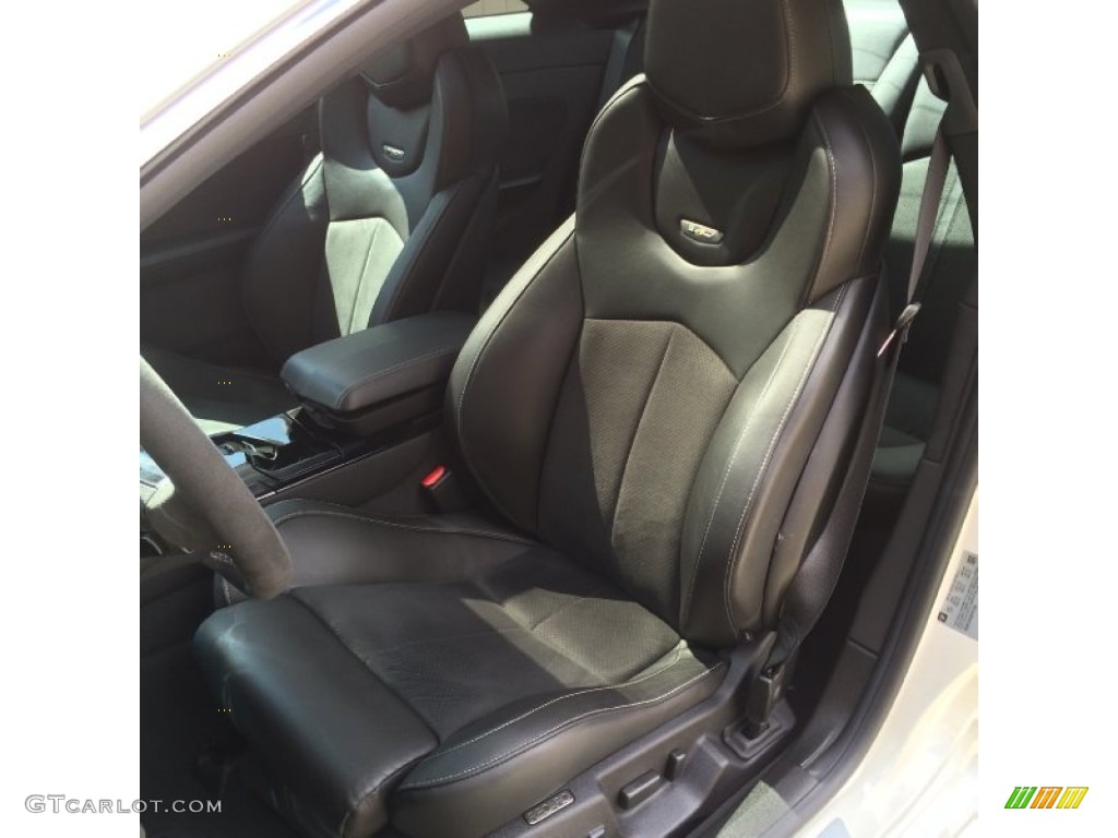 Ebony/Ebony Interior 2014 Cadillac CTS -V Coupe Photo #97725996