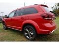 2015 Redline 2 Coat Pearl Dodge Journey Crossroad  photo #2