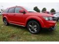 2015 Redline 2 Coat Pearl Dodge Journey Crossroad  photo #4