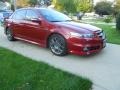 2007 Moroccan Red Pearl Acura TL 3.5 Type-S  photo #7