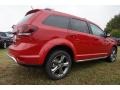 2015 Redline 2 Coat Pearl Dodge Journey Crossroad  photo #3