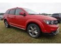 2015 Redline 2 Coat Pearl Dodge Journey Crossroad  photo #4