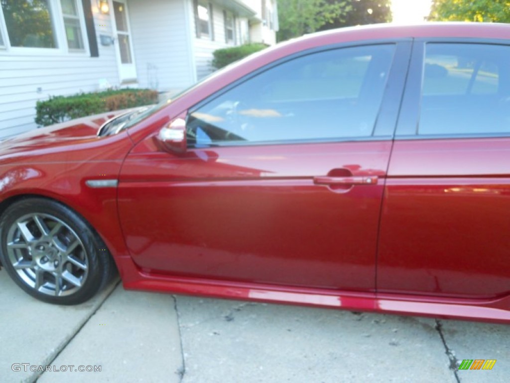 2007 TL 3.5 Type-S - Moroccan Red Pearl / Ebony/Silver photo #35