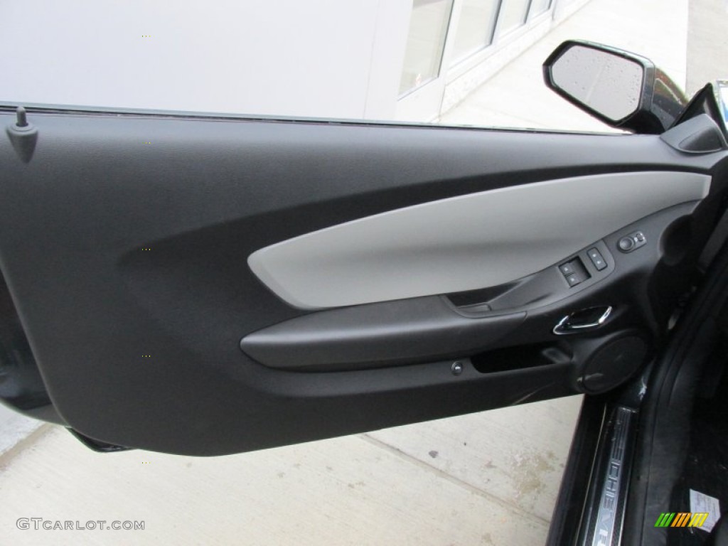 2015 Camaro LS Coupe - Ashen Gray Metallic / Black photo #10