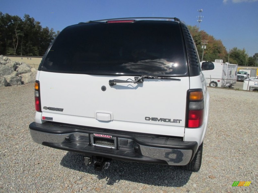 2005 Tahoe LT 4x4 - Summit White / Tan/Neutral photo #30