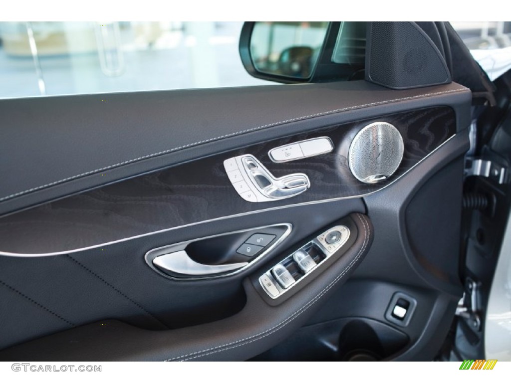 2015 Mercedes-Benz C 300 4Matic Black Door Panel Photo #97732218