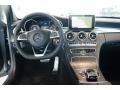 Black 2015 Mercedes-Benz C 300 4Matic Dashboard