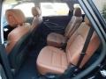2014 Hyundai Santa Fe Black/Saddle Interior Rear Seat Photo