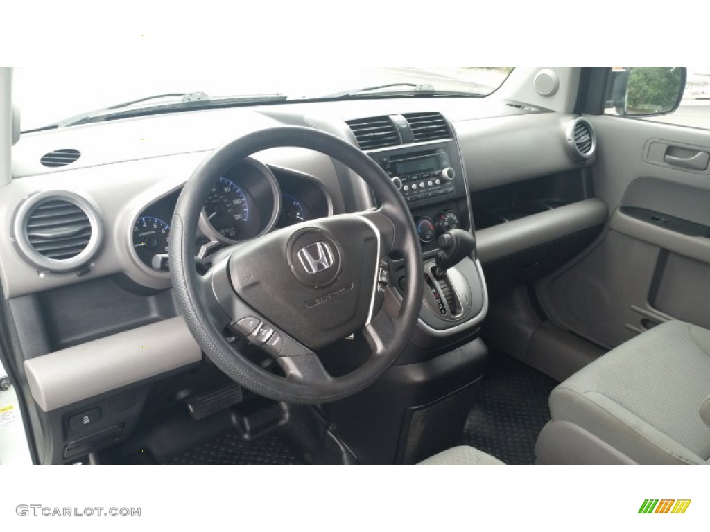 2010 Element EX 4WD - Omni Blue Pearl / Gray photo #8