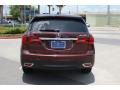 2015 Dark Cherry Pearl Acura MDX Technology  photo #6