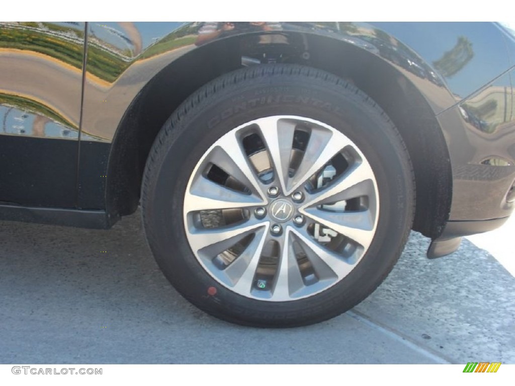 2015 MDX Technology - Crystal Black Pearl / Parchment photo #9