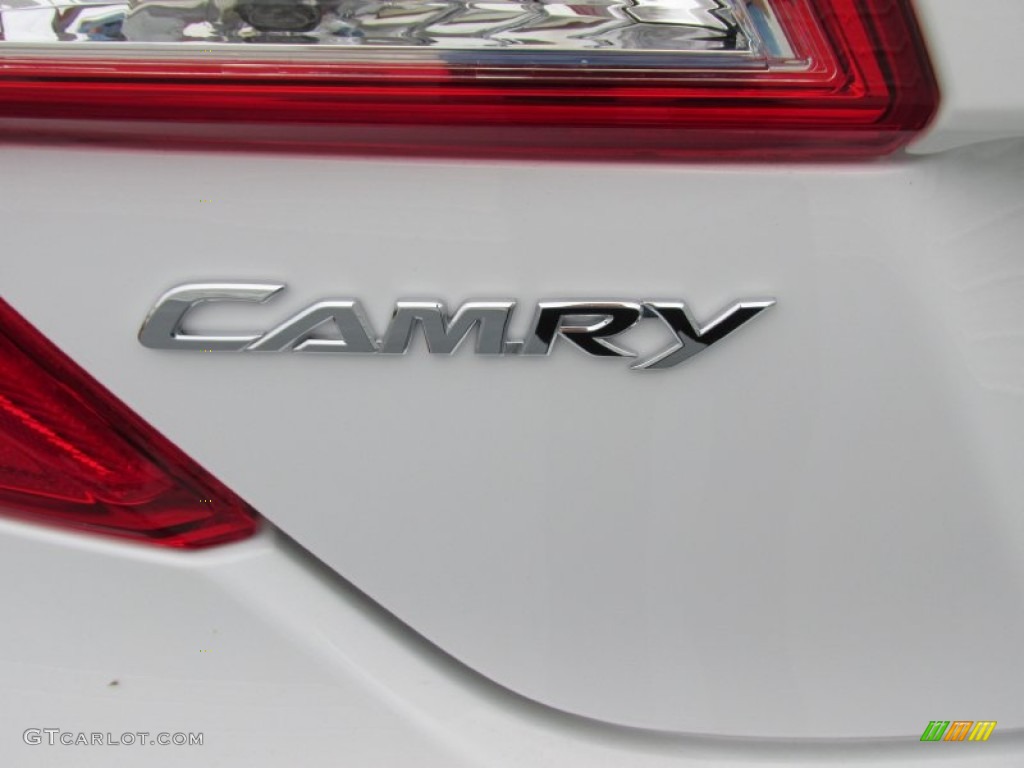 2014 Camry LE - Super White / Ash photo #14
