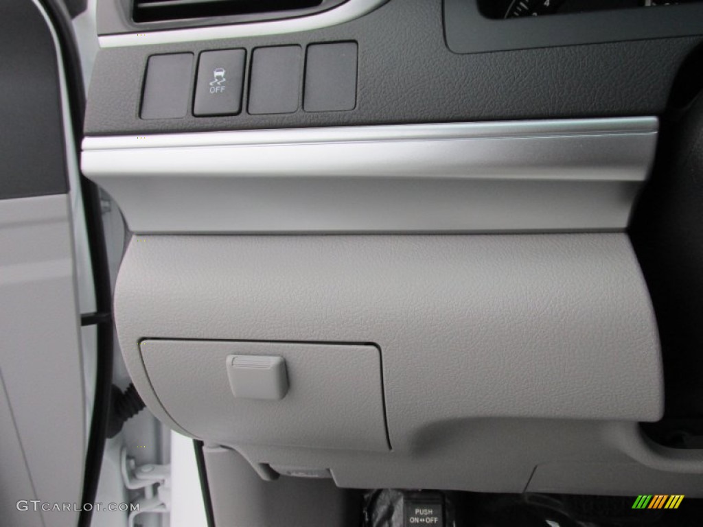 2014 Camry LE - Super White / Ash photo #32