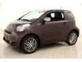 2012 Black Currant Metallic Scion iQ   photo #3