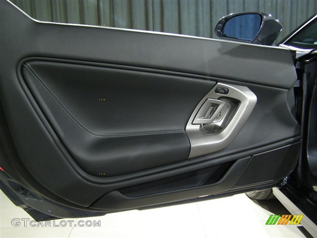 2007 Lamborghini Gallardo Spyder, Grey Metallic / Black, Interior Door Panel 2007 Lamborghini Gallardo Spyder Parts