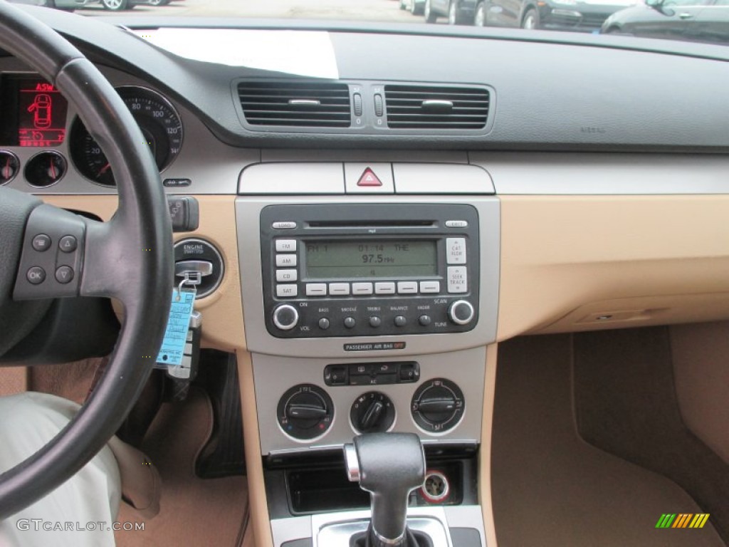 2009 Passat Komfort Wagon - White Gold Metallic / Cornsilk Beige photo #5