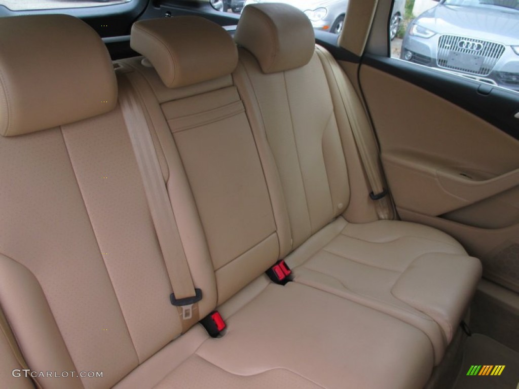2009 Passat Komfort Wagon - White Gold Metallic / Cornsilk Beige photo #13