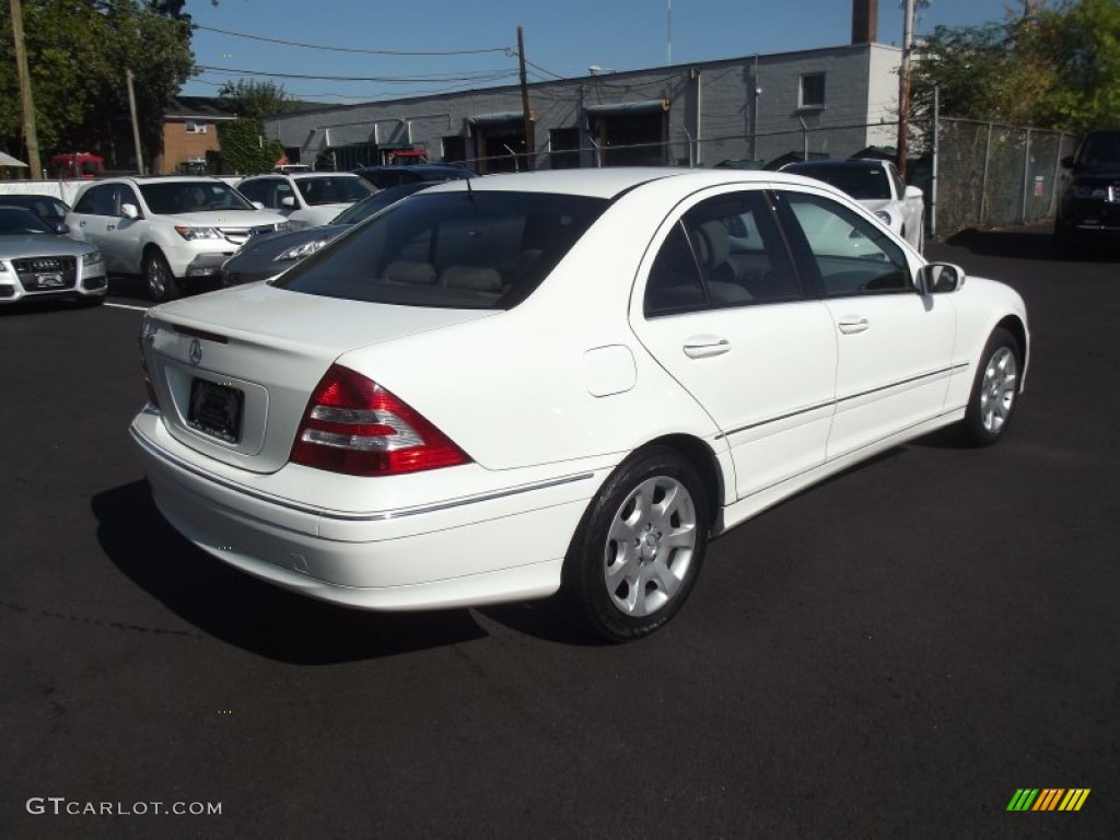 2006 C 350 Luxury - Alabaster White / Ash photo #4