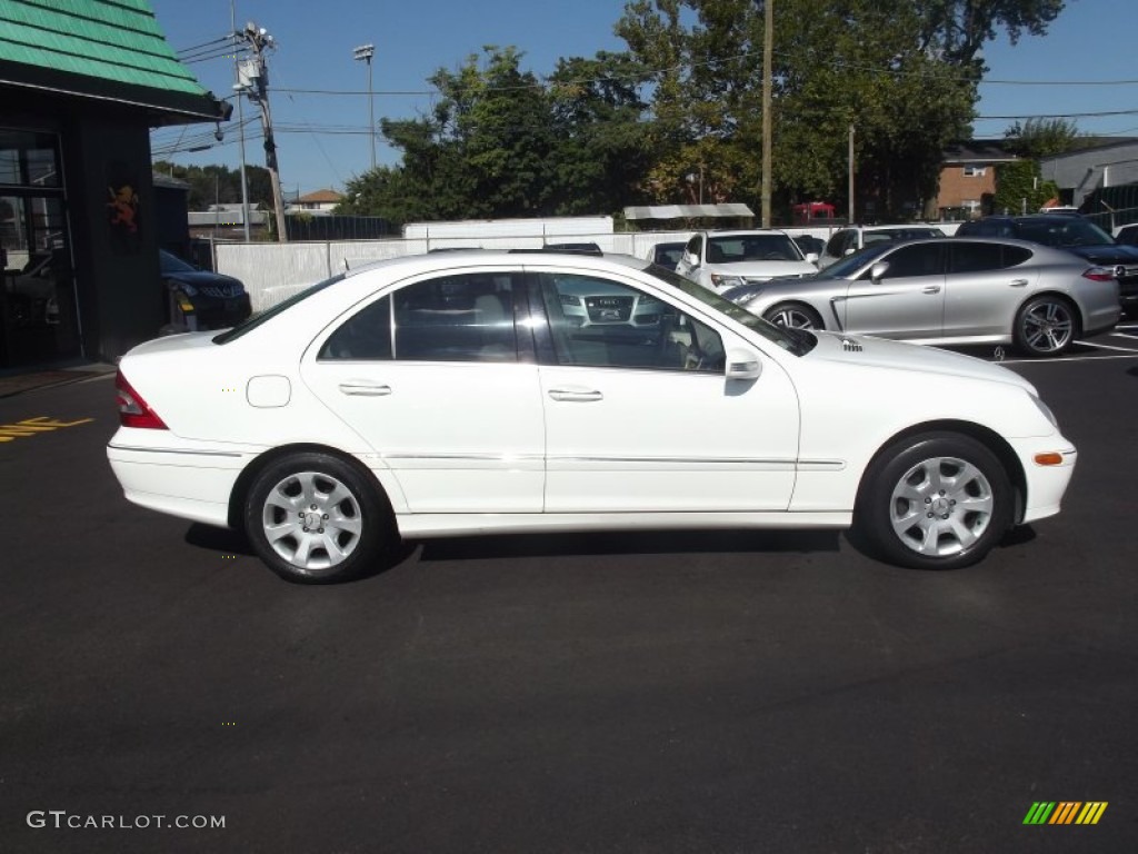 2006 C 350 Luxury - Alabaster White / Ash photo #14