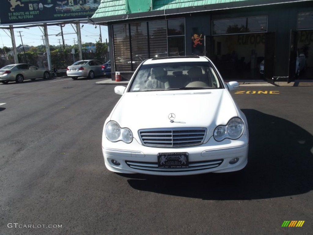 2006 C 350 Luxury - Alabaster White / Ash photo #15