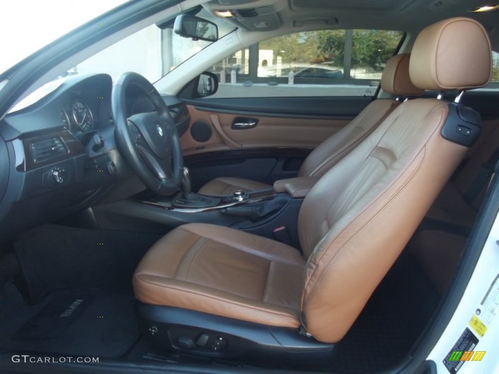 2010 3 Series 335i xDrive Coupe - Alpine White / Cream Beige photo #8