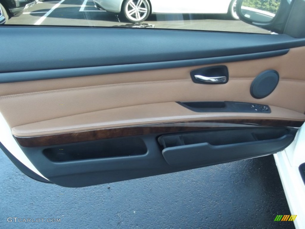 2010 3 Series 335i xDrive Coupe - Alpine White / Cream Beige photo #13