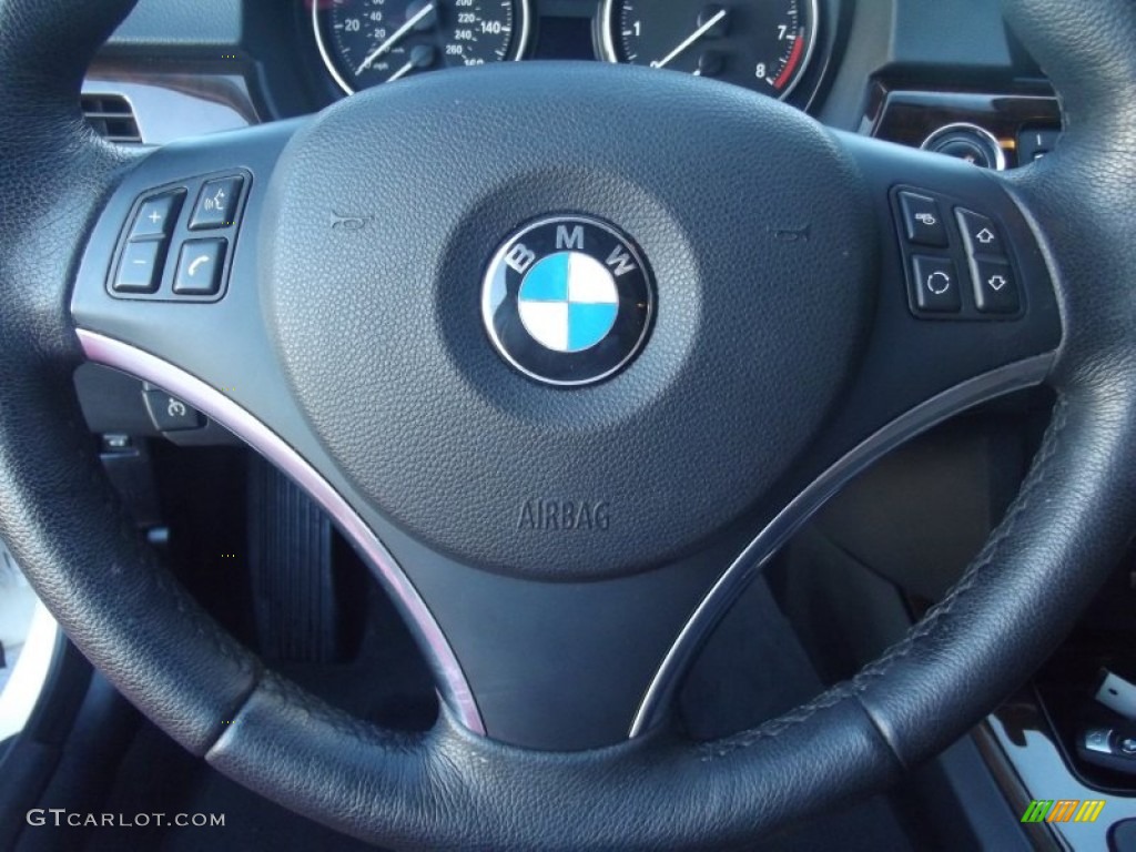 2010 3 Series 335i xDrive Coupe - Alpine White / Cream Beige photo #17