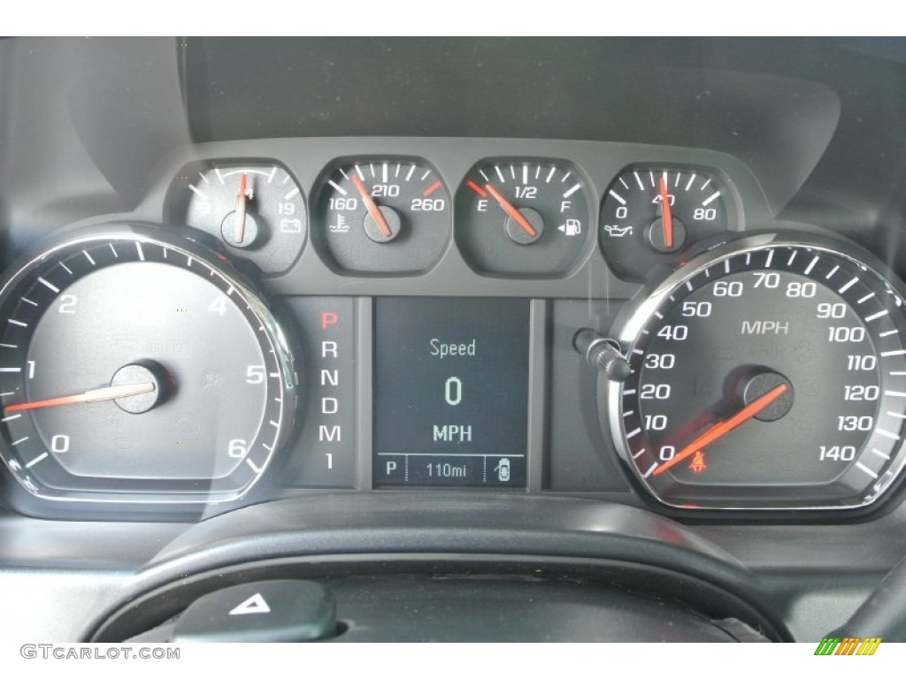 2015 Chevrolet Silverado 3500HD WT Crew Cab Utility Gauges Photo #97746571