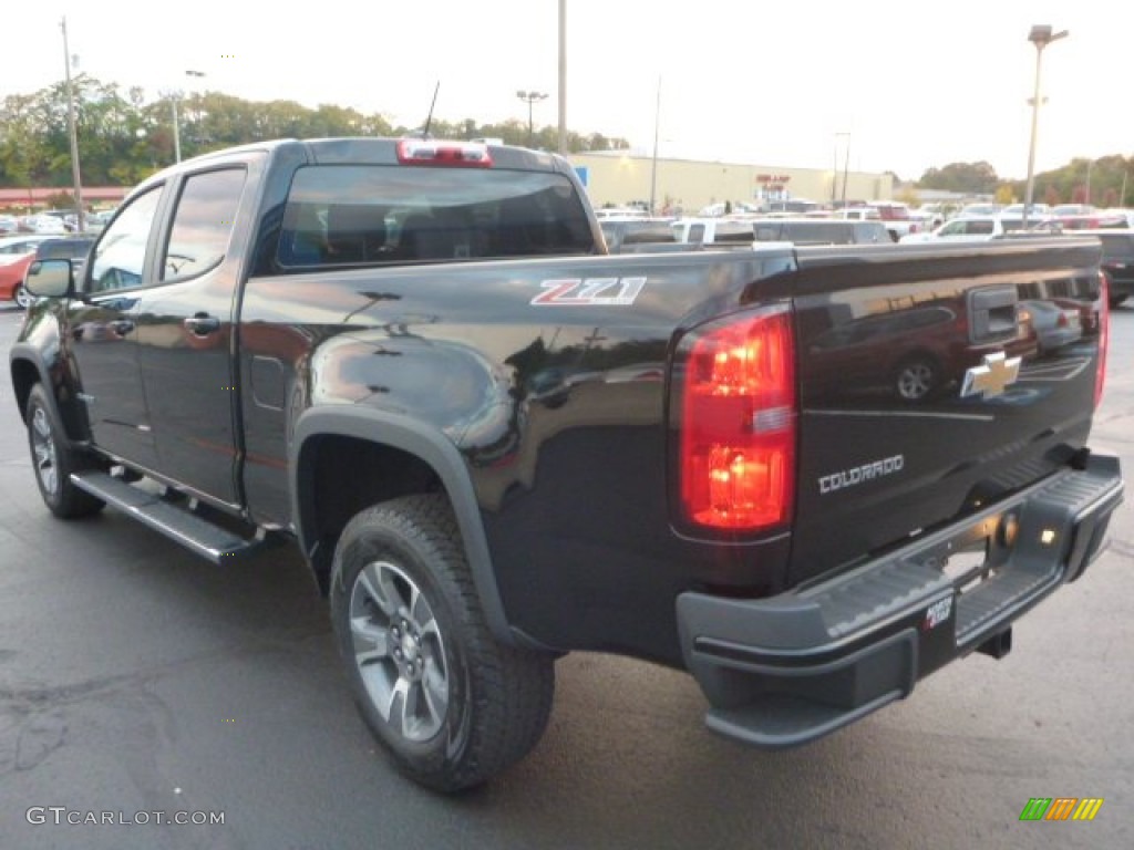 Black 2015 Chevrolet Colorado Z71 Crew Cab 4WD Exterior Photo #97746893