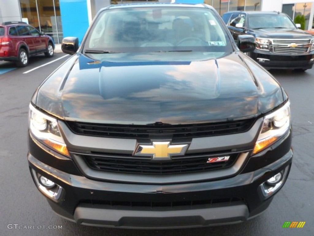 Black 2015 Chevrolet Colorado Z71 Crew Cab 4WD Exterior Photo #97747031