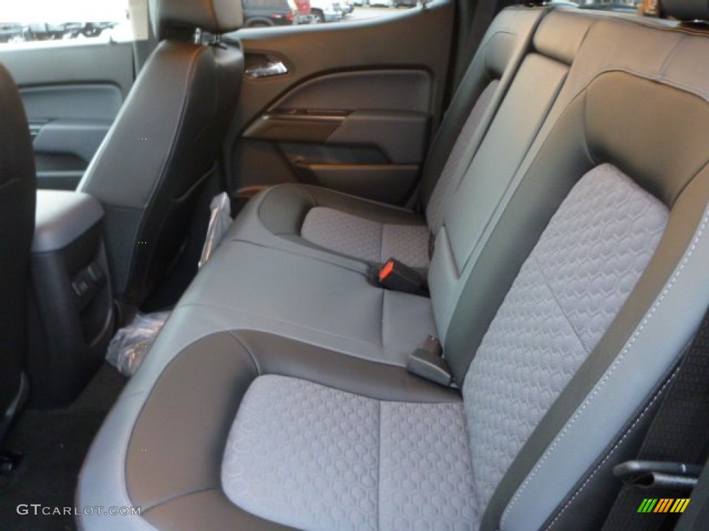 Jet Black Interior 2015 Chevrolet Colorado Z71 Crew Cab 4WD Photo #97747097