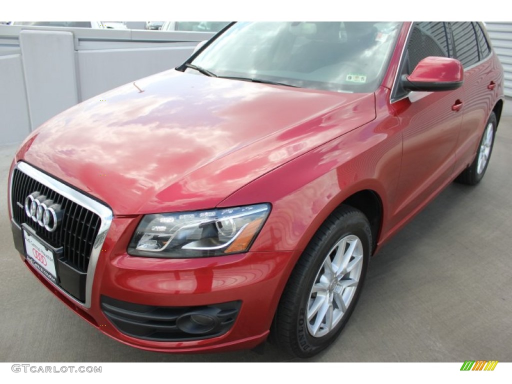 2010 Q5 3.2 quattro - Garnet Red Pearl Effect / Black photo #3