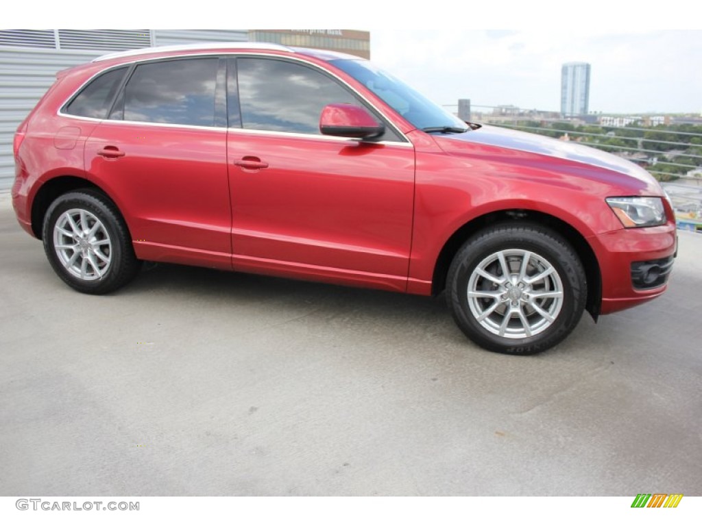 2010 Q5 3.2 quattro - Garnet Red Pearl Effect / Black photo #9