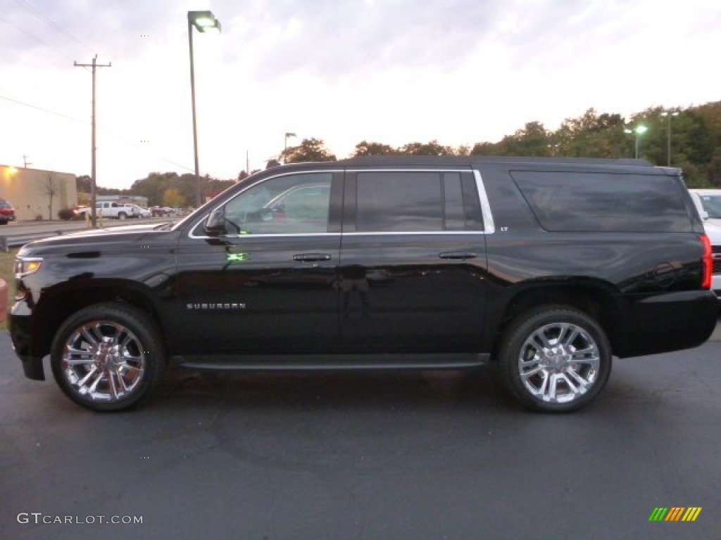 2015 Suburban LT 4WD - Black / Jet Black photo #6