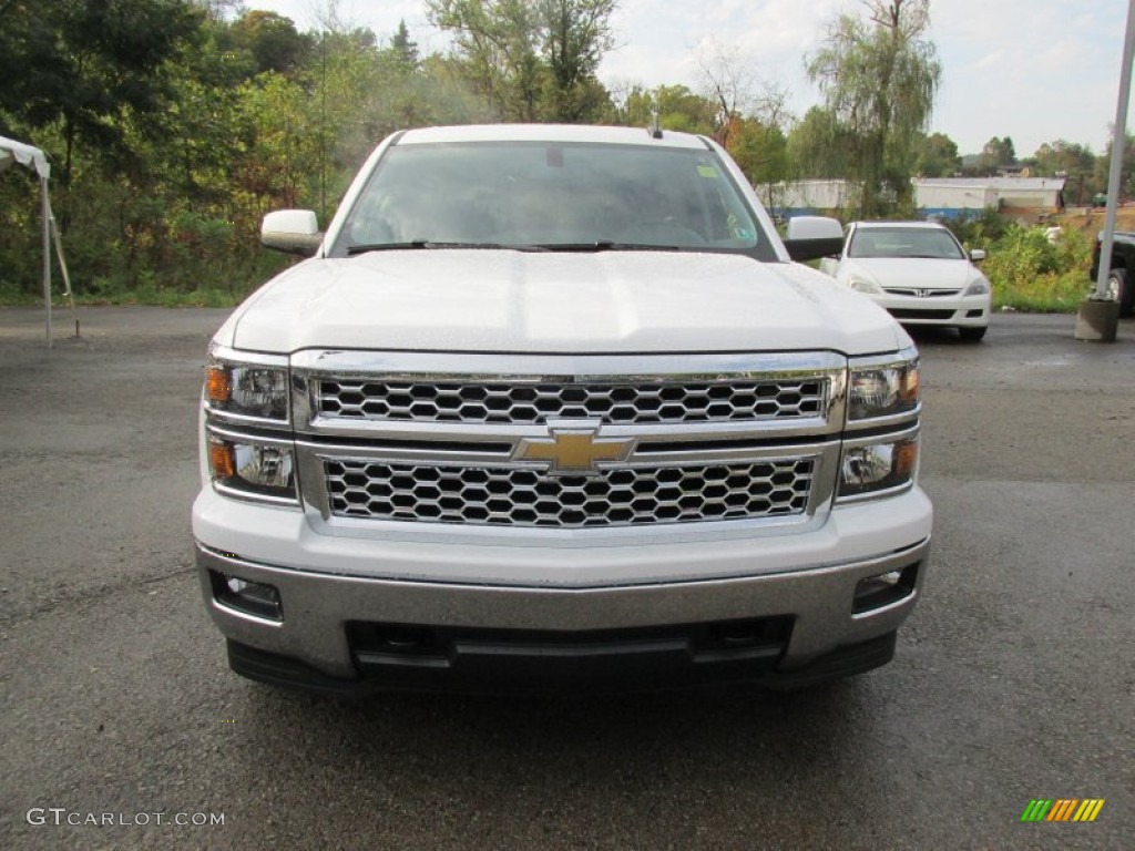 2015 Silverado 1500 LT Double Cab 4x4 - Summit White / Jet Black photo #10