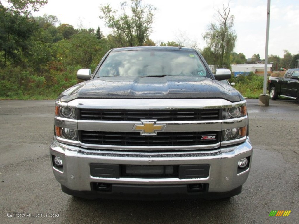 2015 Silverado 2500HD LTZ Crew Cab 4x4 - Black / Jet Black photo #9