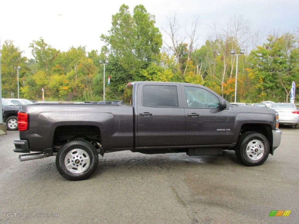 2015 Silverado 2500HD LT Crew Cab 4x4 - Tungsten Metallic / Jet Black photo #8