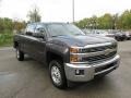 2015 Tungsten Metallic Chevrolet Silverado 2500HD LT Crew Cab 4x4  photo #9