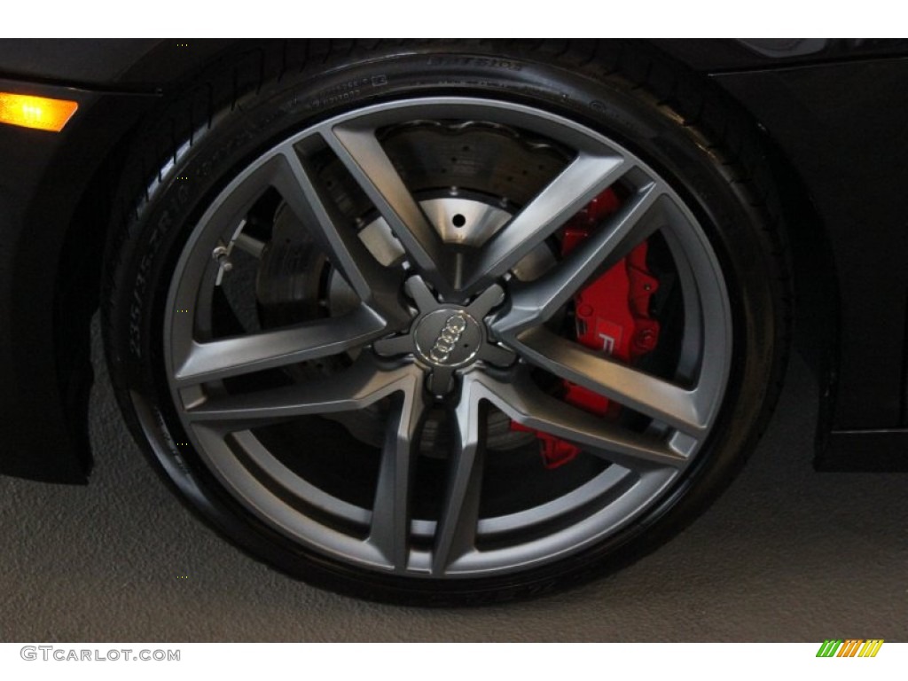 2015 R8 V8 - Phantom Black Pearl / Black photo #4